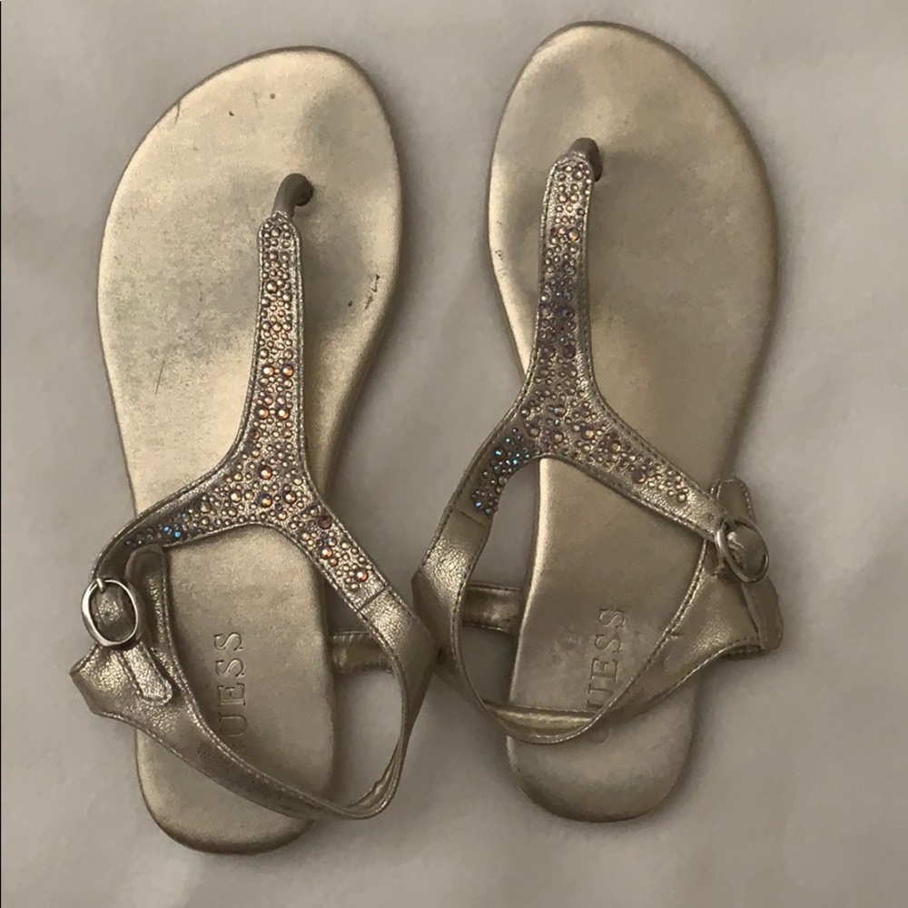 Guess rhinestone sandal